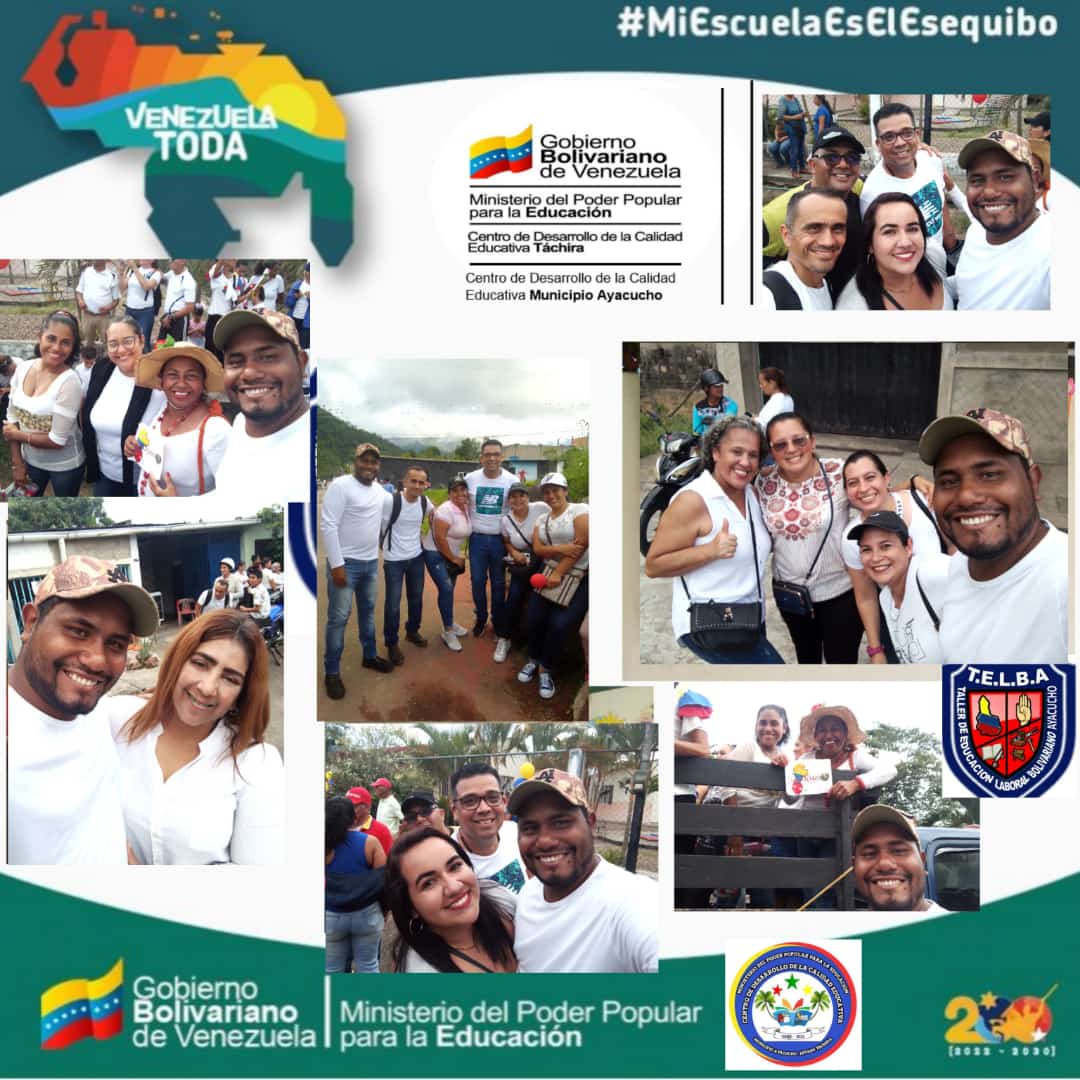 En el Municipio Ayacucho seguimos en defensa de nuestro Territorio #ElEsequiboNosPertenece #ElEsequiboEsDeVenezuela Viva Venezuela!!!
