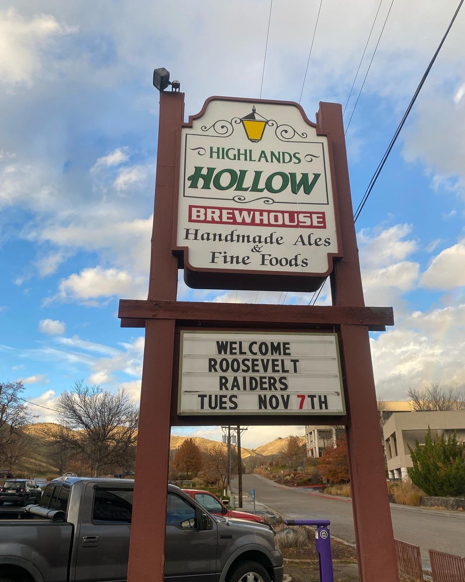 We are so excited to host the Roosevelt Raiders tomorrow! We will donate 10% of our sales, dine in or carry out, for the entire day to the Roosevelt PTA! Come support this amazing school and your favorite local brewery! #boiseschooldistrict #eatlocal #northendboise 🍎 ✏️ 📚
