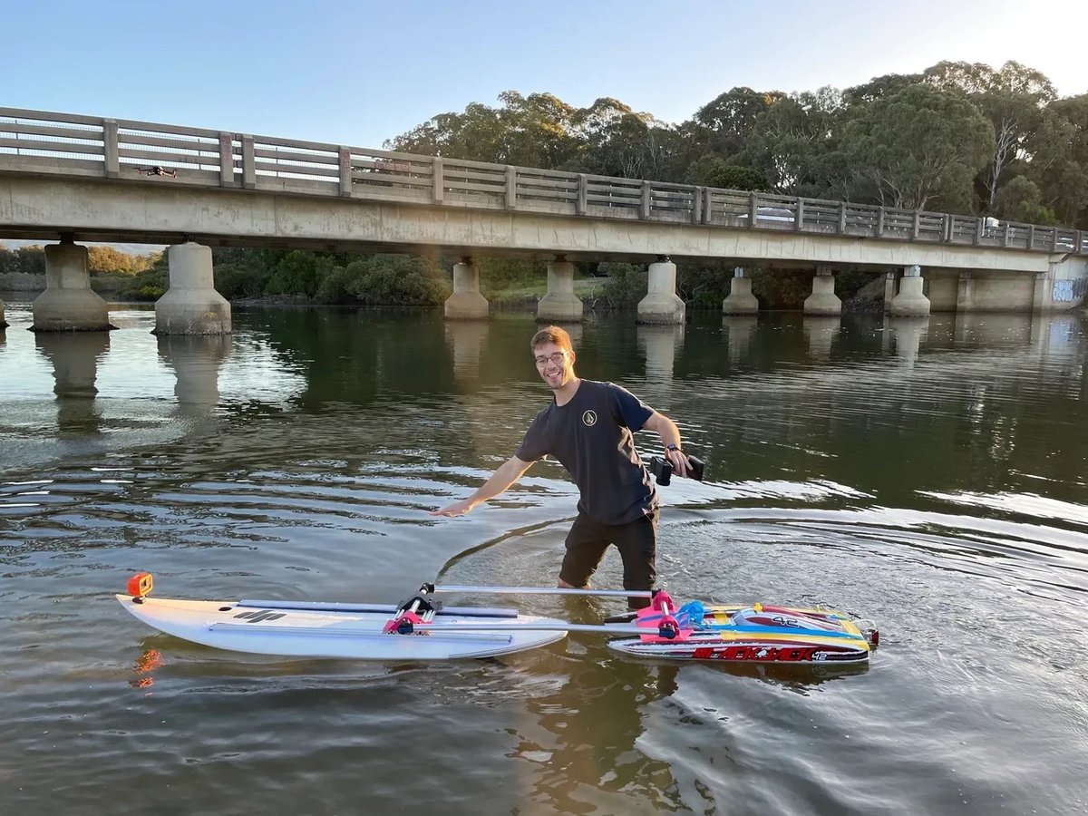 Alfonso is a surfer and a talented engineer.

He helped designing our fin testing rigs &amp; our shaping machine.

He is currently taking a break from the lab and surfing his way around 🇦🇺 🇮🇩

We miss him and are hoping that he will be back soon!

#surfingasascience #weareuow
<a href="/UOW/">UOW</a>
