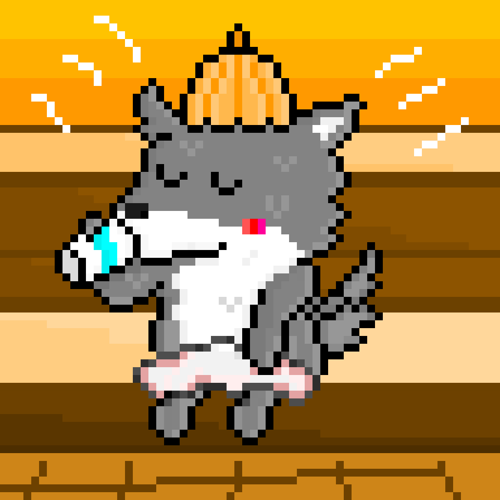 okuriookamiaon's tweet photo. CryWolvesの新しいチャレンジ‼️
今までと違いドット絵のCryWolvesシリーズです🐺
サウナに入ったり温泉に入ったりするイラストです。
#Astar なのでOpenSeaではなくtofuNFTで販売中。
価格:500ASTR
購入はこちら↓
https://t.co/vbuZhkNYfJ
#CryWolves #AstarNFT #AstarNetwork #NFT #tofuNFT https://t.co/tBzMSlT9YV