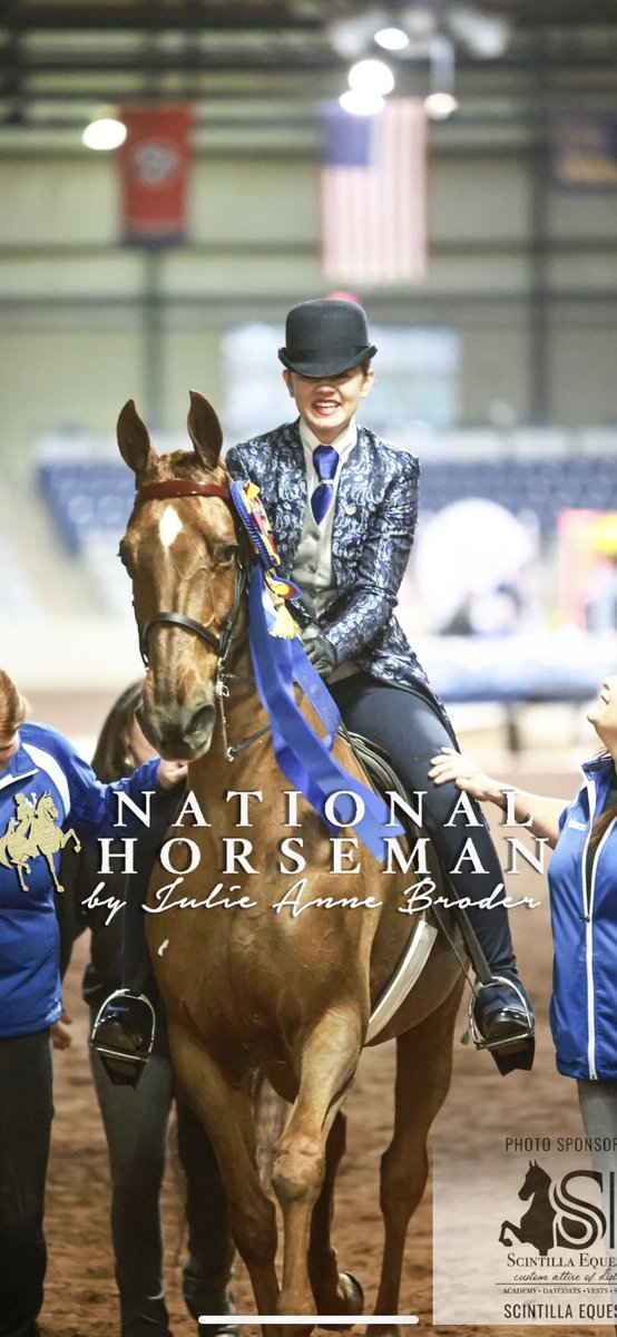 AllenGuinn's tweet photo. Meet the National Champion of the Alpha Walk, Trot, Canter Open Division in Nashville. So proud of you Allyann. Bigger things to come. https://t.co/5L6uw7T8h7