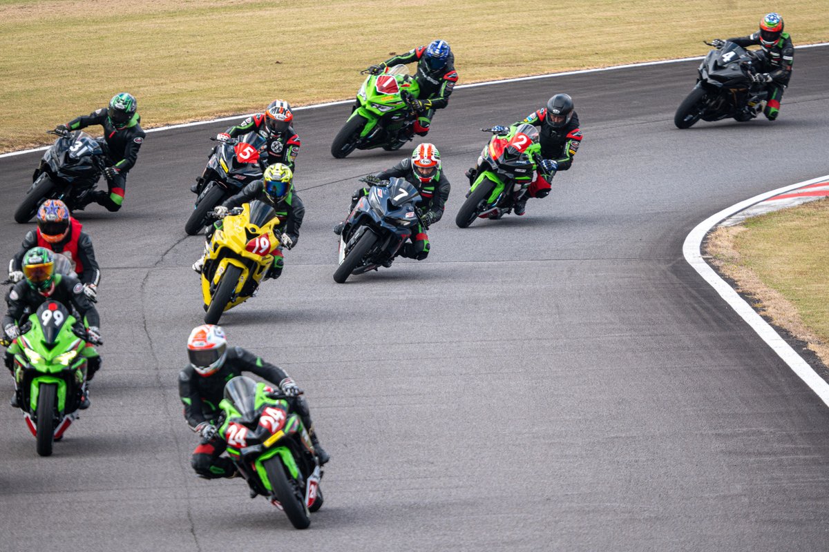 Ninja Team Green Cup2023シリーズが終了！ 最終戦 SPA直入は初のフル