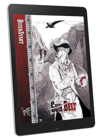 Join the posse of alien and robot cowboys riding dinosaurs across the interstellar Wild West in our new game! Get the Quickstart on Kickstarter now! #ttrpgrising #ttrpg #ttrpgcommunity #ttrpgfamily #indiegames #roleplaying kickstarter.com/projects/reelf…