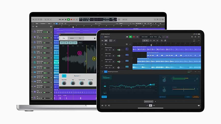 avwatch's tweet image. アップル「Logic Pro」、楽曲に「最終の磨きを加える」新機能 av.watch.impress.co.jp/docs/news/1544… #Apple #LogicPro