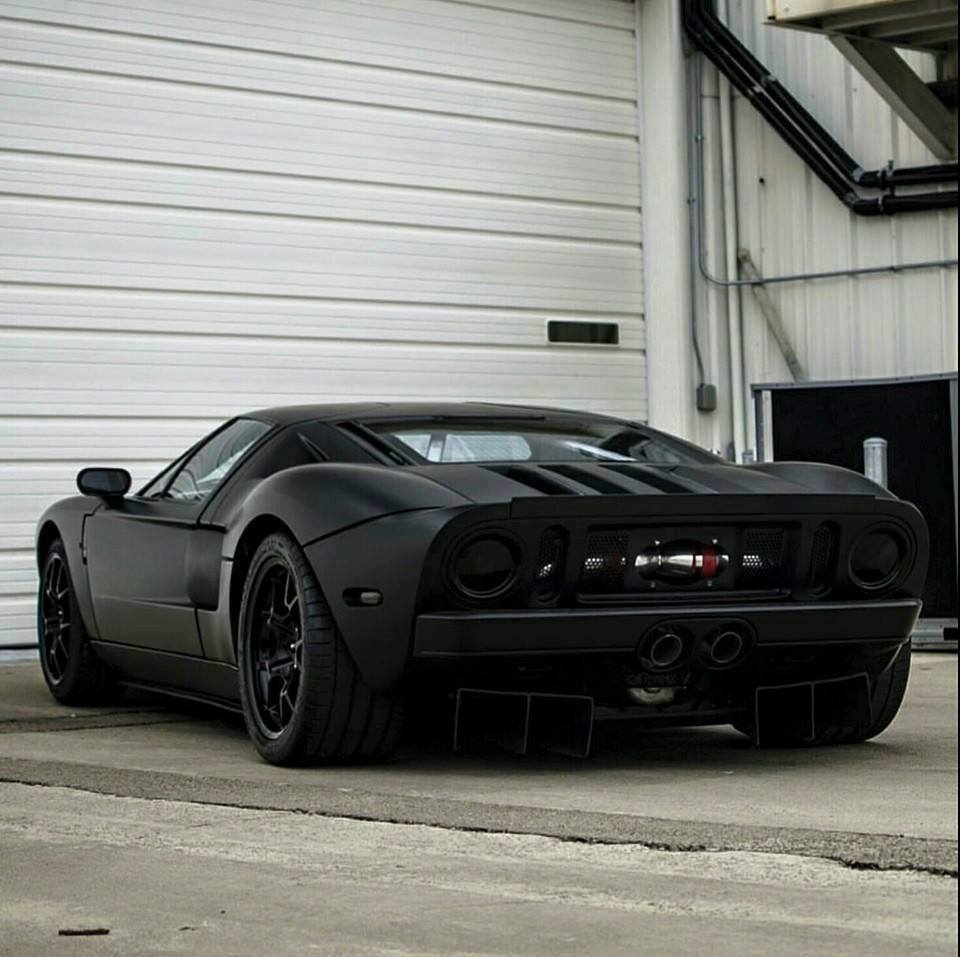 blacked out Ford GT
