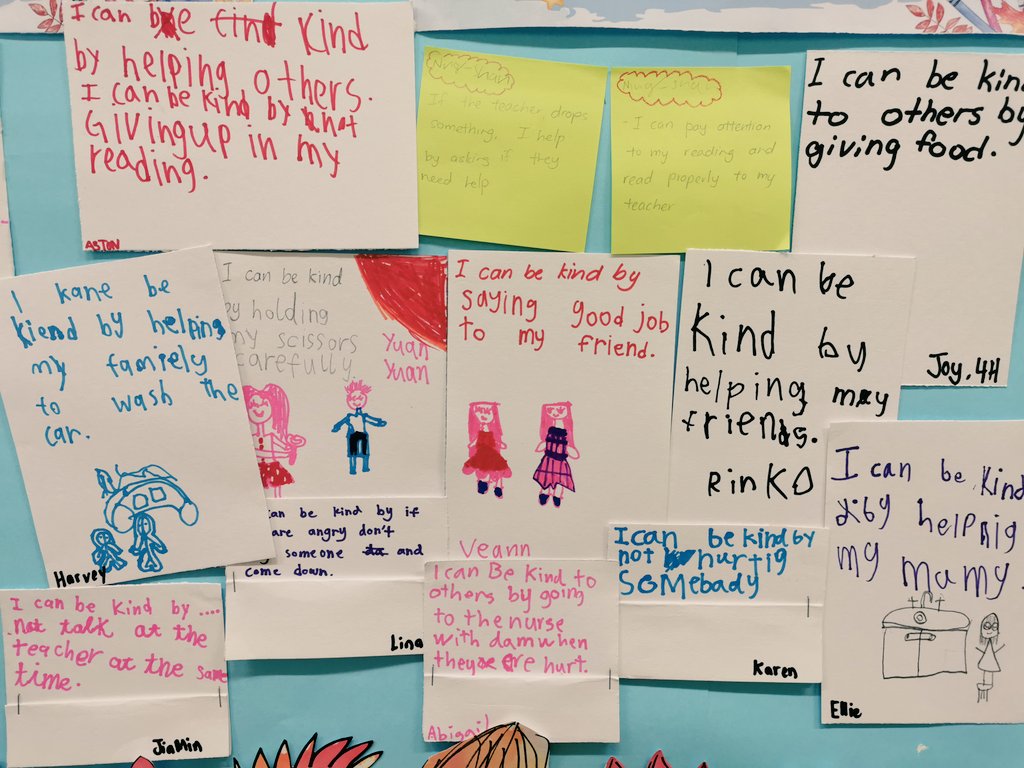 HISReadingTeam's tweet photo. Here are our red-hot Lili hairs! Just like Lili, let's be kind to ourselves, others and the things around us. How can you be kind?
#HISvalues #his_learning
@HELPISKL @wendee_tan https://t.co/UrnRQM6I7y