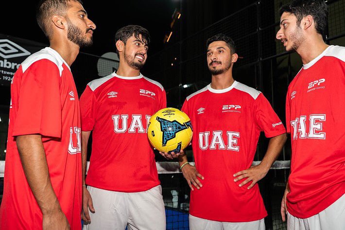 action_news's tweet photo. يشارك منتخب الامارات في كأس العالم لكرة البادل (البادل بول) في البرازيل 2023 https://t.co/pBCoE0lqYU