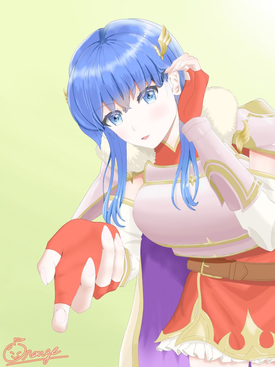 orange120056's tweet photo. 伝承シーダ様を描きました。
『もう大丈夫よ。立てる?』
#Caeda #FireEmblem https://t.co/syAzHLFh1C