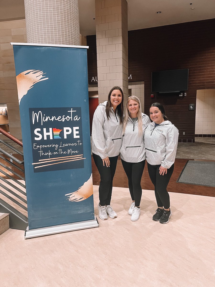 Excited to be at <a href="/MNSHAPE/">MNSHAPE</a> 2023!!