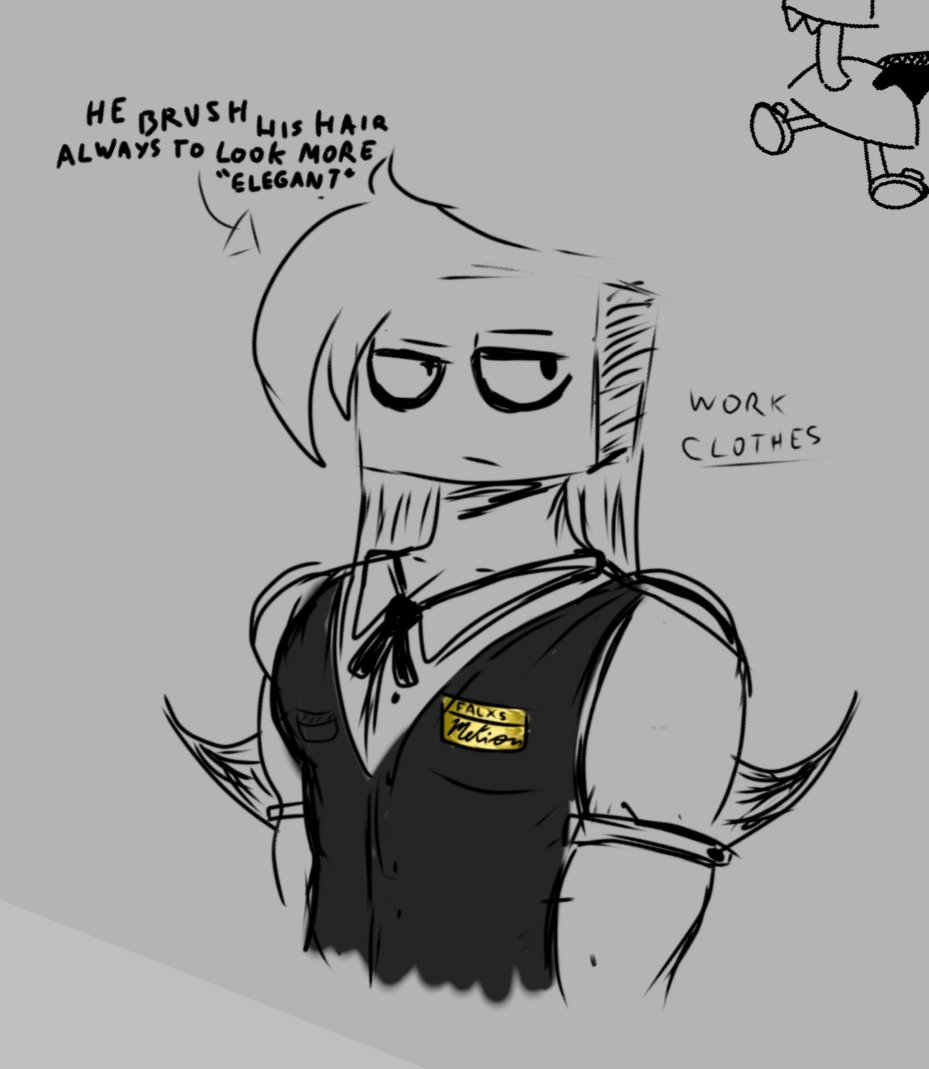 arycrim's tweet photo. my parasite bbg in his work clothes :33
(He is the parasite of one of my nixels oc's and which has that shape to be able to do things on his own :3) #nixeloc #Mixels #Nixels https://t.co/UbF8O4vNvk