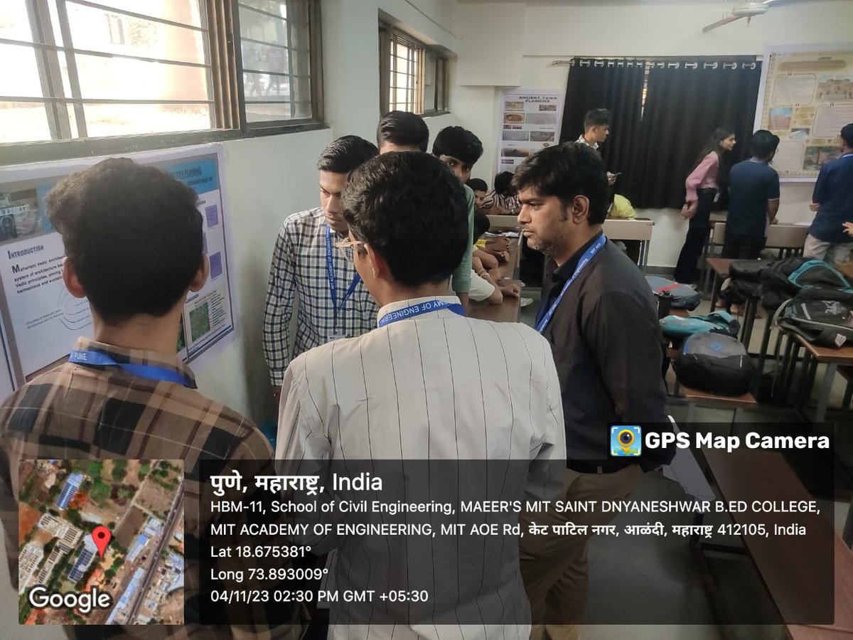 MITAOE's tweet photo. Students in their first year at the School of Civil Engineering, presented posters in a poster competition, showing the Indian Knowledge system with great enthusiasm. 

#civilengineeringstudent #civilengineer #civilengineering #engineering #engineer #education #educational https://t.co/nTTKkcGLoJ