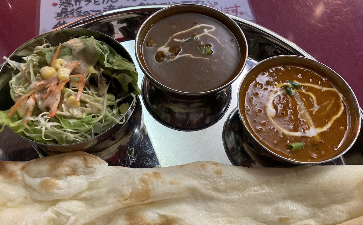 murasaki_hana_'s tweet image. 🥄😅ナ〜ンで暑いかね〜（カレ〜）💦
＃Muttoncurry ＃Dalcurry