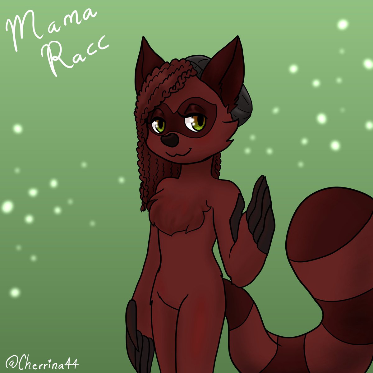CherryTheFairy4's tweet photo. Here sharing Mama Racc :'D made a portraitt of @RockoonToon 's mom :'3 I felt inspired and im so glad u liked it Rock <3 hope she likes too~ https://t.co/oL3O7Tk7U3