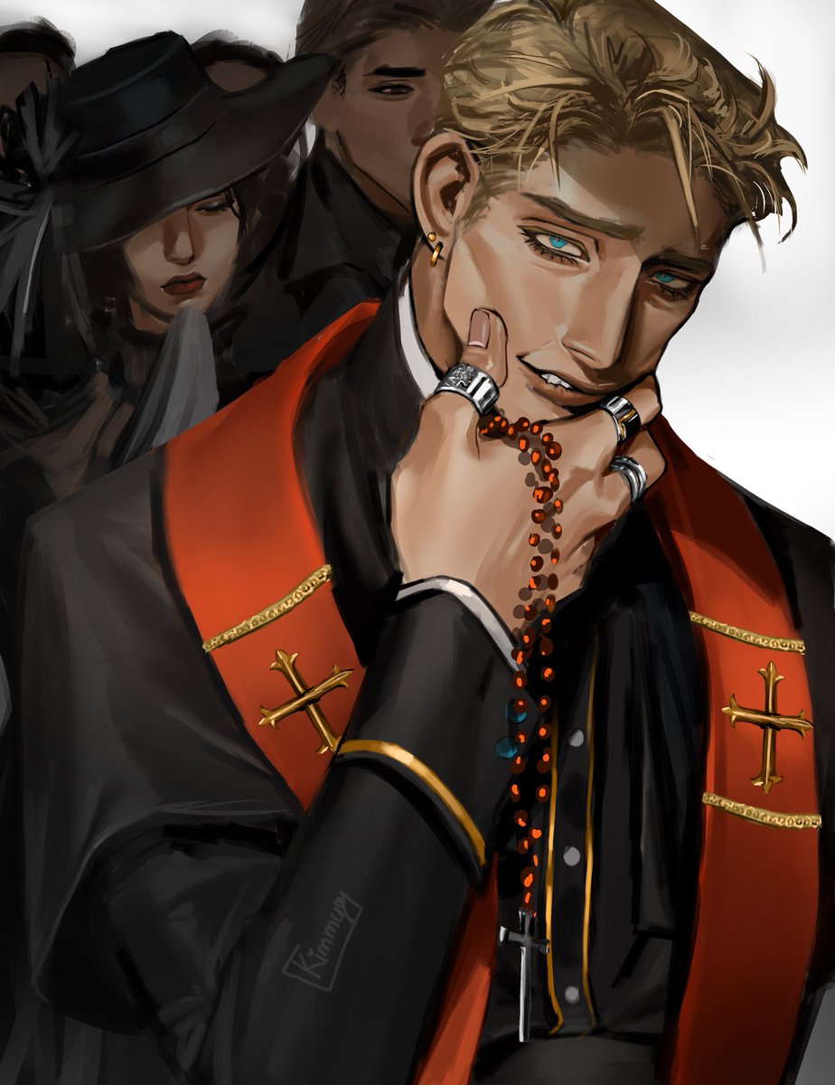 kimmy_art0912's tweet photo. Giggler at the funeral  

#nanamikento #jjk https://t.co/Da9TvNGG3c