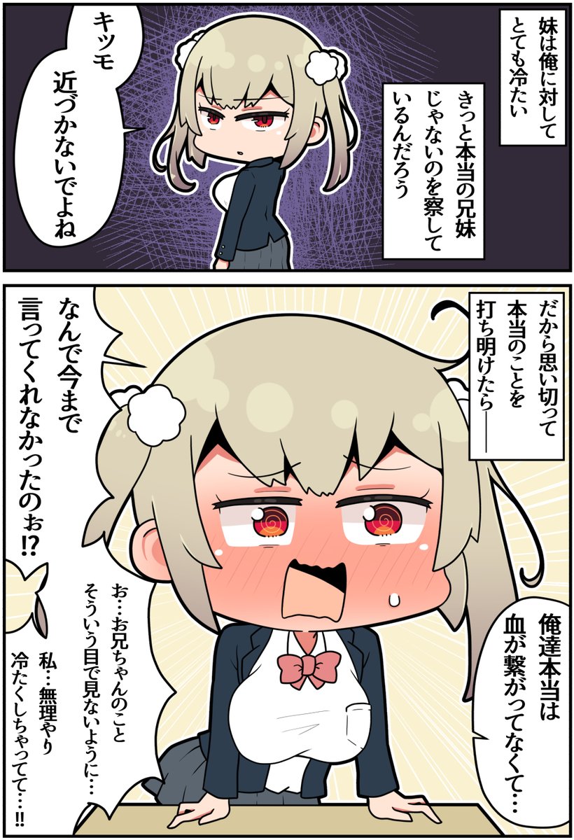 血のつながってない兄妹(1/2) 