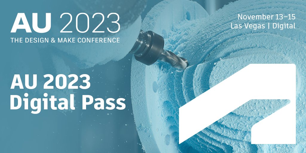 Your #AU2023 Digital Pass is waiting for you! Gain access to: 
✅ All the keynotes–live from Vegas!
✅ 60+ sessions, meetups, and more
✅ 50% off Autodesk certification exams

And much more! ALL 👏 FOR 👏 FREE! 👏 See it all and get your pass now: autode.sk/3FIbkLl