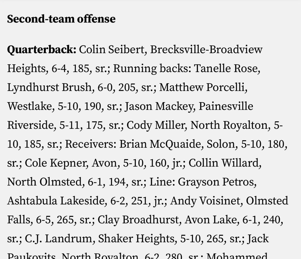Not able to see playoff this season but blessed to see second team offense. Hard work never goes unnoticed.