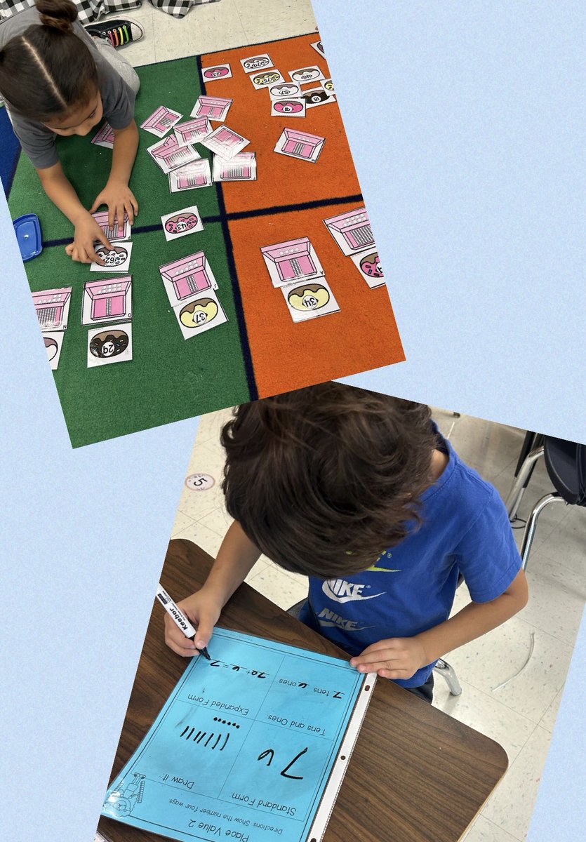 LaceyDye22's tweet photo. Oh how we love place value!! 💕Mathematicians hard at work during math stations .
@McKnight_C227 @NISDElemMath https://t.co/c9Tydj3B0h