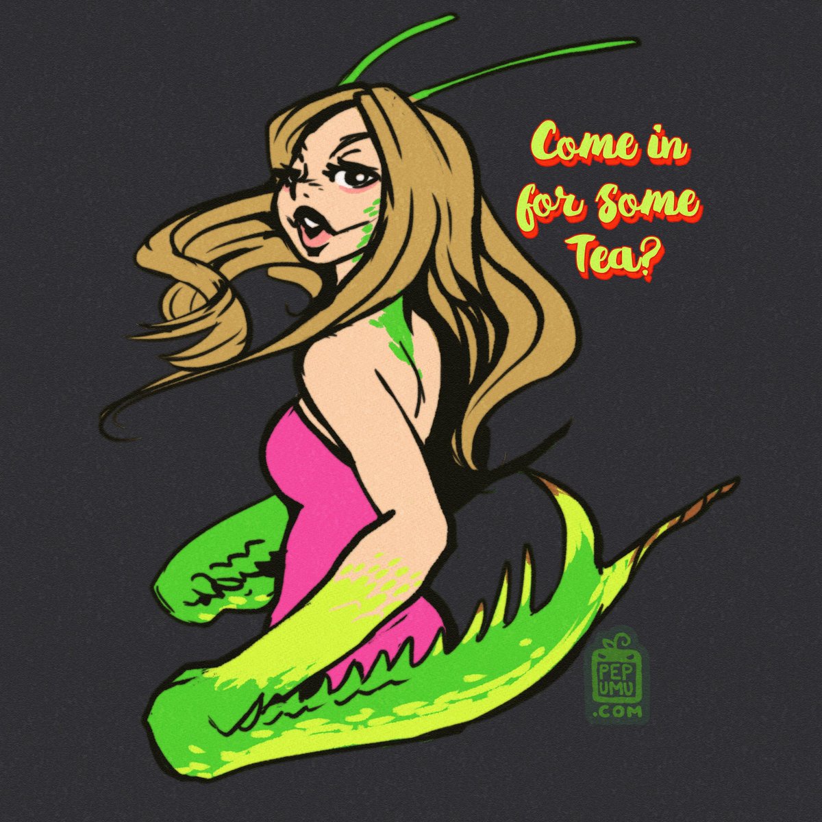 pepumu's tweet image. Please help me retweet and like this it helps me a lot 💜 #VGenCode #commissionsopen #Commission #art #mantis #furryart #Bugs