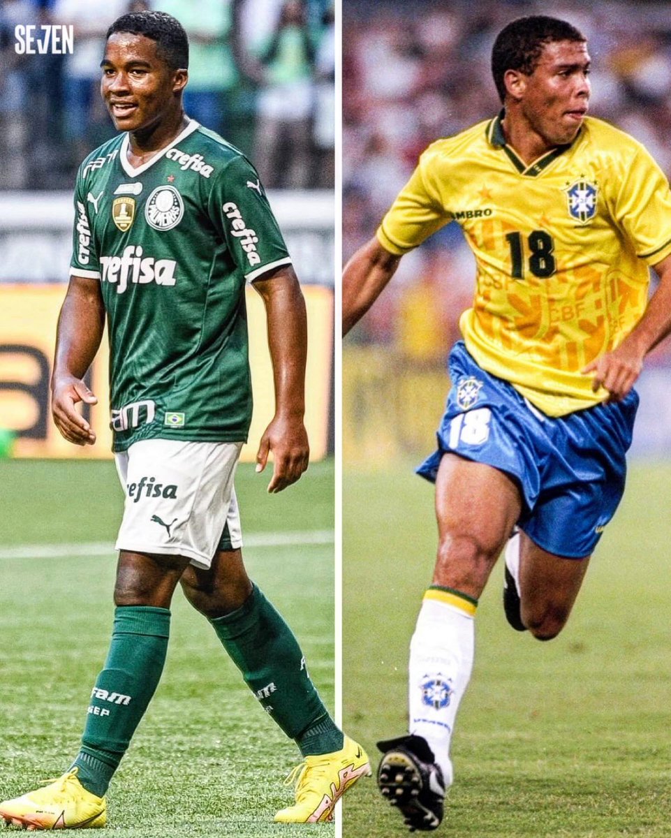 At just 17 years old, Endrick has made history as the youngest player to be called up by the Brazil men's national team since Ronaldo in 1993.

#Endrick #palmeiras💚 #realmadrid #halamadridynadamás #palmeirasminhavidaévocê #selecaobrasileira #selecaobrasileira