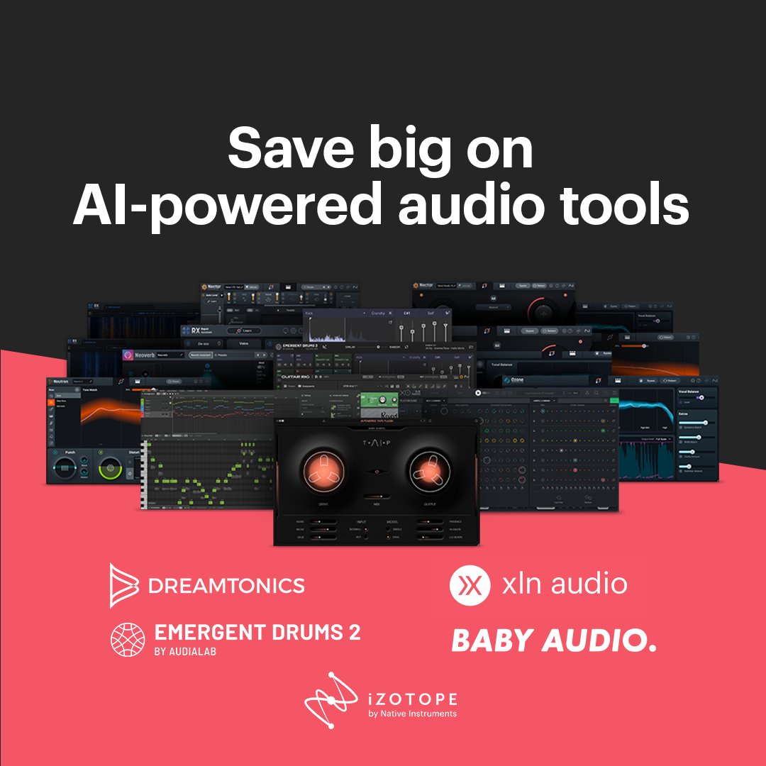 dreamtonics_en's tweet photo. We have partnered with Native Instruments to bring you Synthesizer V Studio bundles, perfect for elevating your music production experience. These are available from October 30 to November 9 via the Native Instruments store.

Don't miss this chance to try our singing synth! https://t.co/T1oJJ6Kh1J