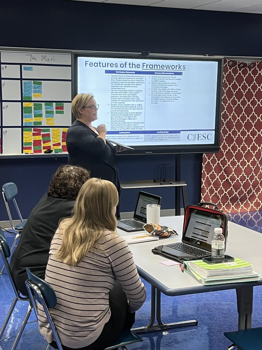 switzsc's tweet photo. Our @switzsc teachers continue challenging themselves learning new math strategies and digging further into our IN standards and frameworks. @CFless @EducateIN  @CIESCtweets #PacerPride https://t.co/J4a9qAAxOv