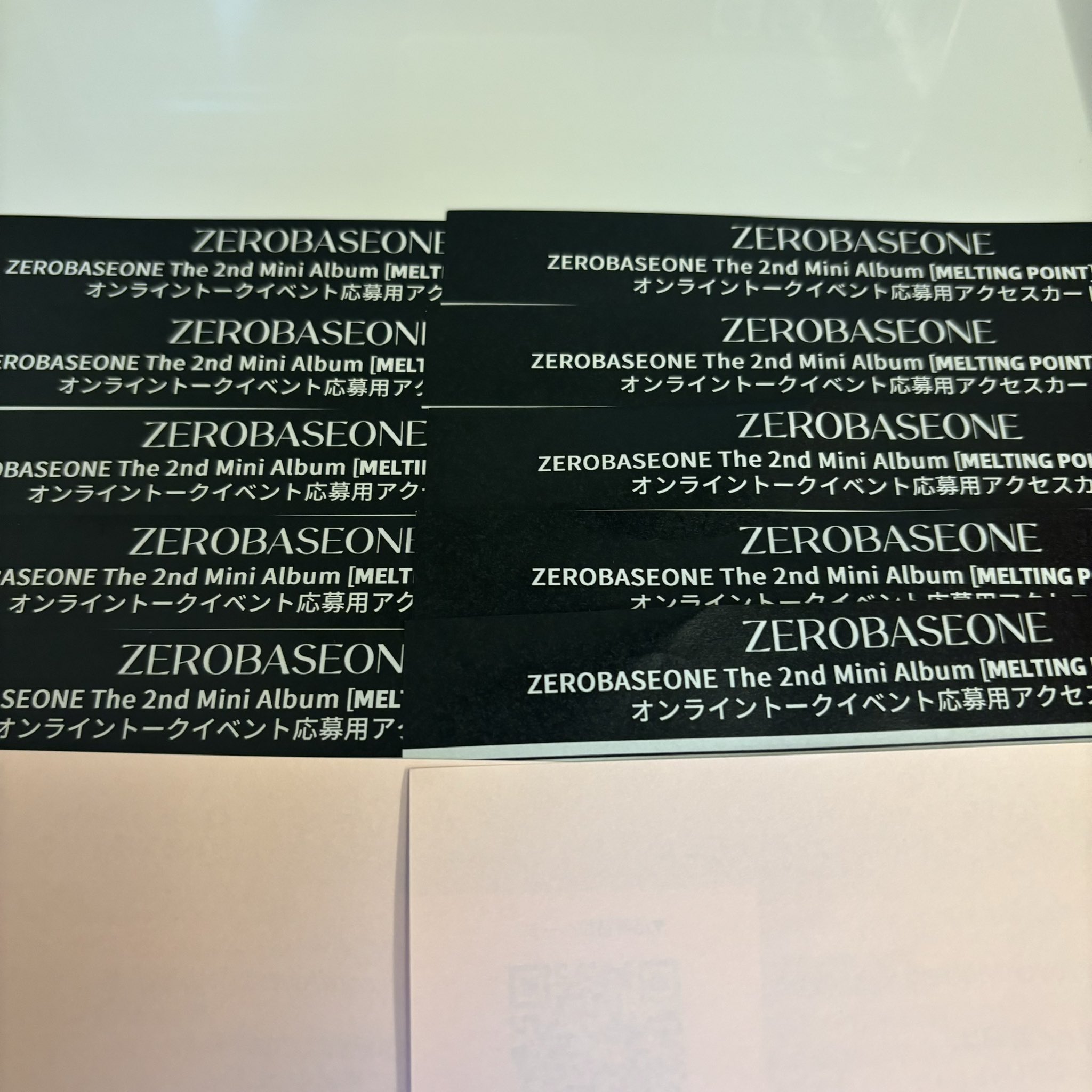 ZEROBASEONE zb1 ゼベワン シリアルコード 10枚