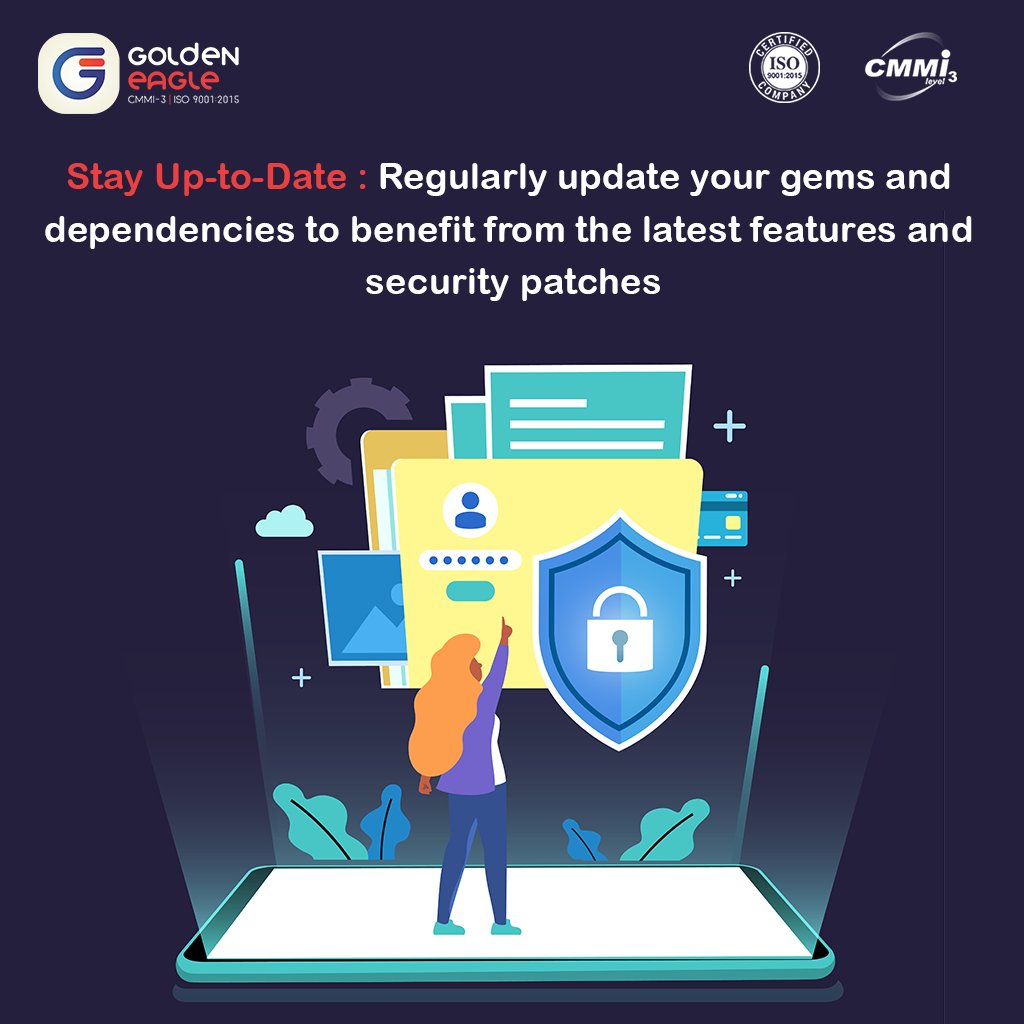 GeitplTech's tweet image. Stay Ahead of the Curve: Keeping your gems and dependencies updated not only unlocks new features but also fortifies your codebase against vulnerabilities. Don't miss out on the latest and greatest in tech!
#TechTips #CodeOptimization #SoftwareUpdates #GemUpdates