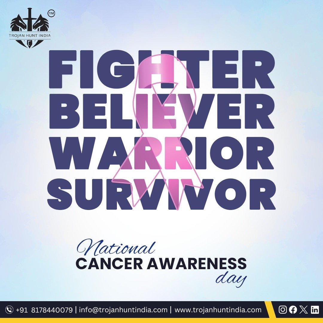 On National Cancer Awareness Day, let's unite in the fight against cancer and foster hope.
Together, we can make a difference! 🎗️🌟

#CancerAwarenessMatters #StrengthInUnity #Cancerawareness #cancersurvivors #cancerfighters