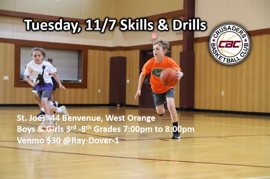 Skills &amp; Drills tomorrow ! 🏀