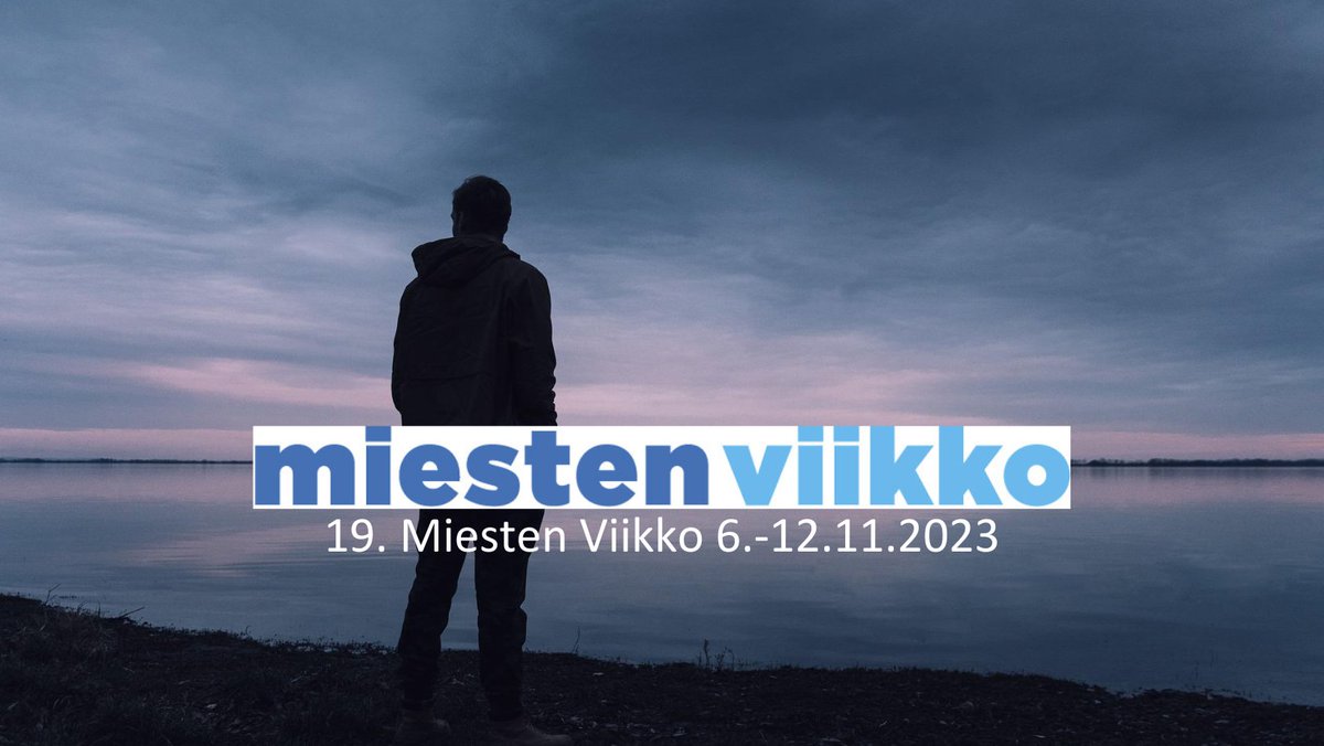 Tällä viikolla on miesten viikko. Ja tänä vuonna on haluttu nostaa esille "yksinäinen mies". Yksinäisyys voi olla sosiaalista, emotionaalista, seksuaalista, kaipausta läheisyyteen ja intiimiin kontaktiin tai kroonista. Yksinäisyys myös on iso terveysongelma. 1/2