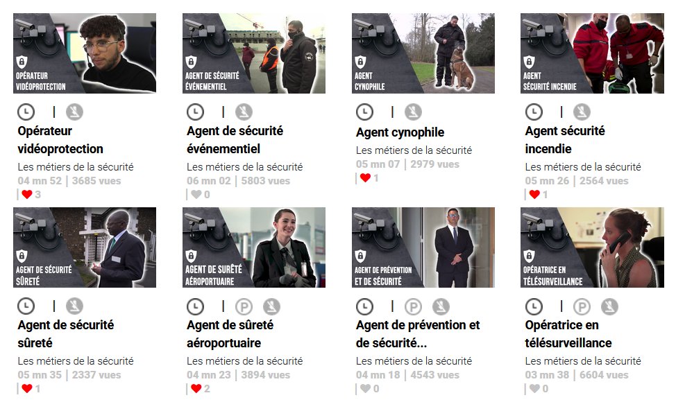 📺Découvrez les métiers de la sécurité privée dans plusieurs domaines d'activité #BacProSécurité #CapAgentDeSécurité 
#ParcoursMétiers
📷parcoursmetiers.tv/chaine/180-en-…