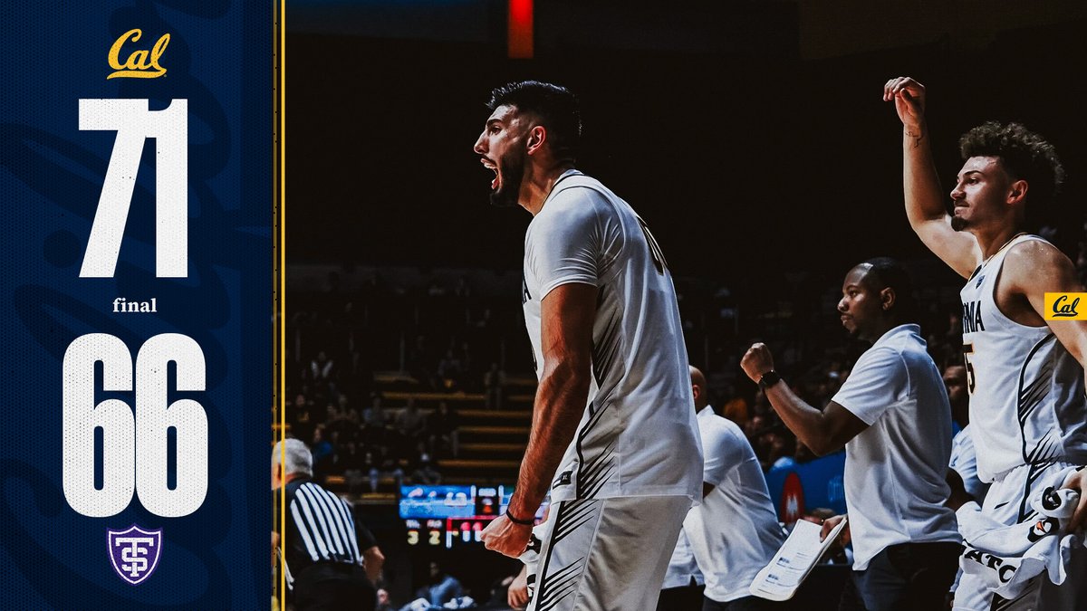 1-0 ✅

#GoBears