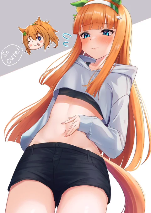 #いいおなかの日 結構気に入ってるスズカ再掲