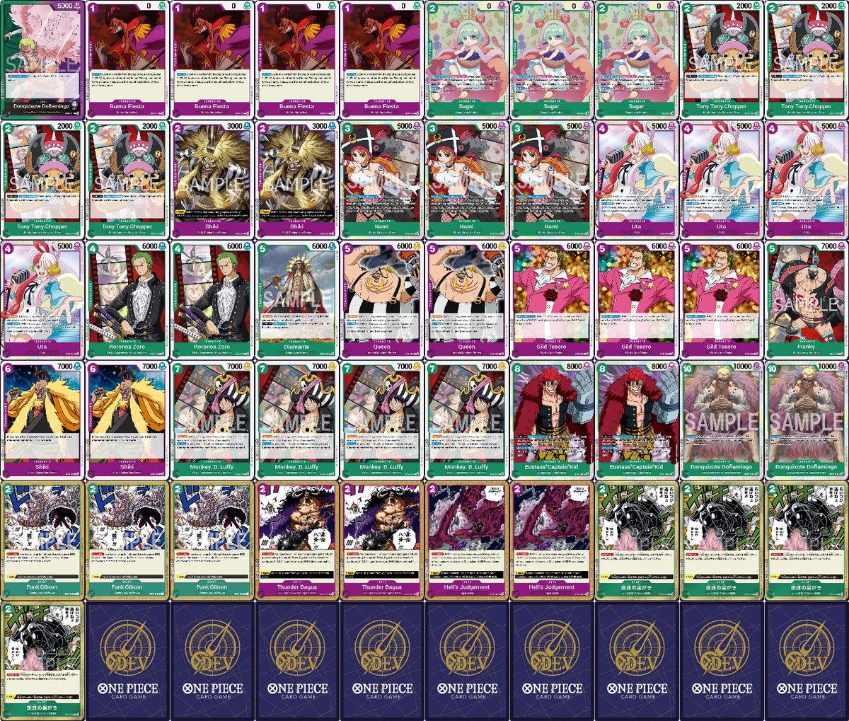 diegoelas's tweet photo. 👒One Piece Regional
🇨🇱 Chile, Santiago
⌛ 04-Nov-2023

Deck: Doffy G/P
Top 8
Rondas: 8-1

-R1: No Show ✅
-R2: Big Mom ✅
-R3: Law ✅
-R4: Whitebeard ✅
-R5: Whitebeard ❌
-R6: Doffy G/P ✅
-R7: Kaido B/P ✅
-R8: Law ✅
-R9: Law ✅
Top 16: Law (2-0) ✅
Top 8: Whitebeard (1-2) ❌ https://t.co/HWBNbT4grR