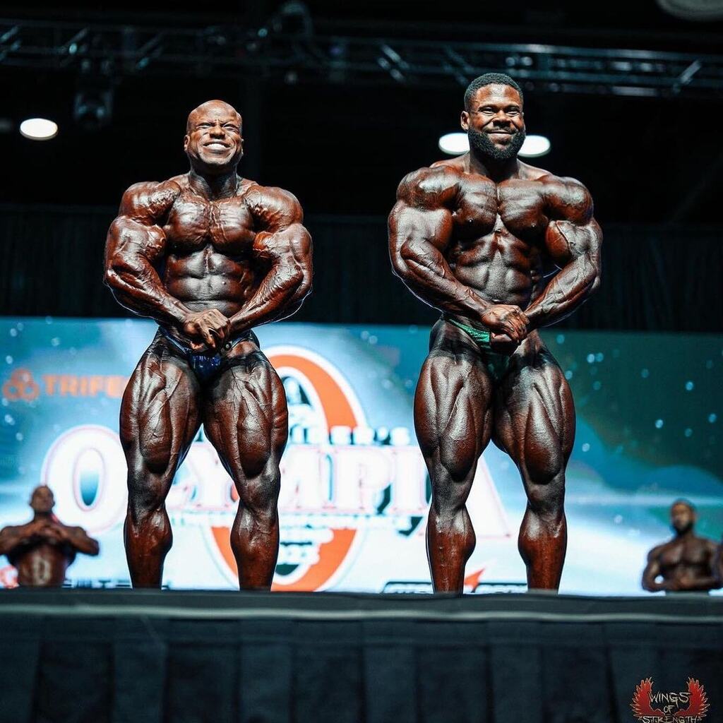 @keone_prodigy and @shaunclarida from 2023 Olympia 💪🏻💪🏻

Do you think we will see a rematch next year !??

#bodybuilding #bodybuilder #fitnessvoltnetwork #fitnesslife #muscle

@wingsofstrength @moriauphoto