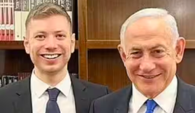 viaggrego's tweet photo. #Netanyahu, nuova figura #indecente! Mentre manda al #Fronte decine di migliaia di #Riservisti, si scopre che il suo #Pargolo se la #sciala a #Miami e #Non ci pensa lontanamente di andare a #Combattere! https://t.co/vbVSxOw23m https://t.co/soPQj3U8LG