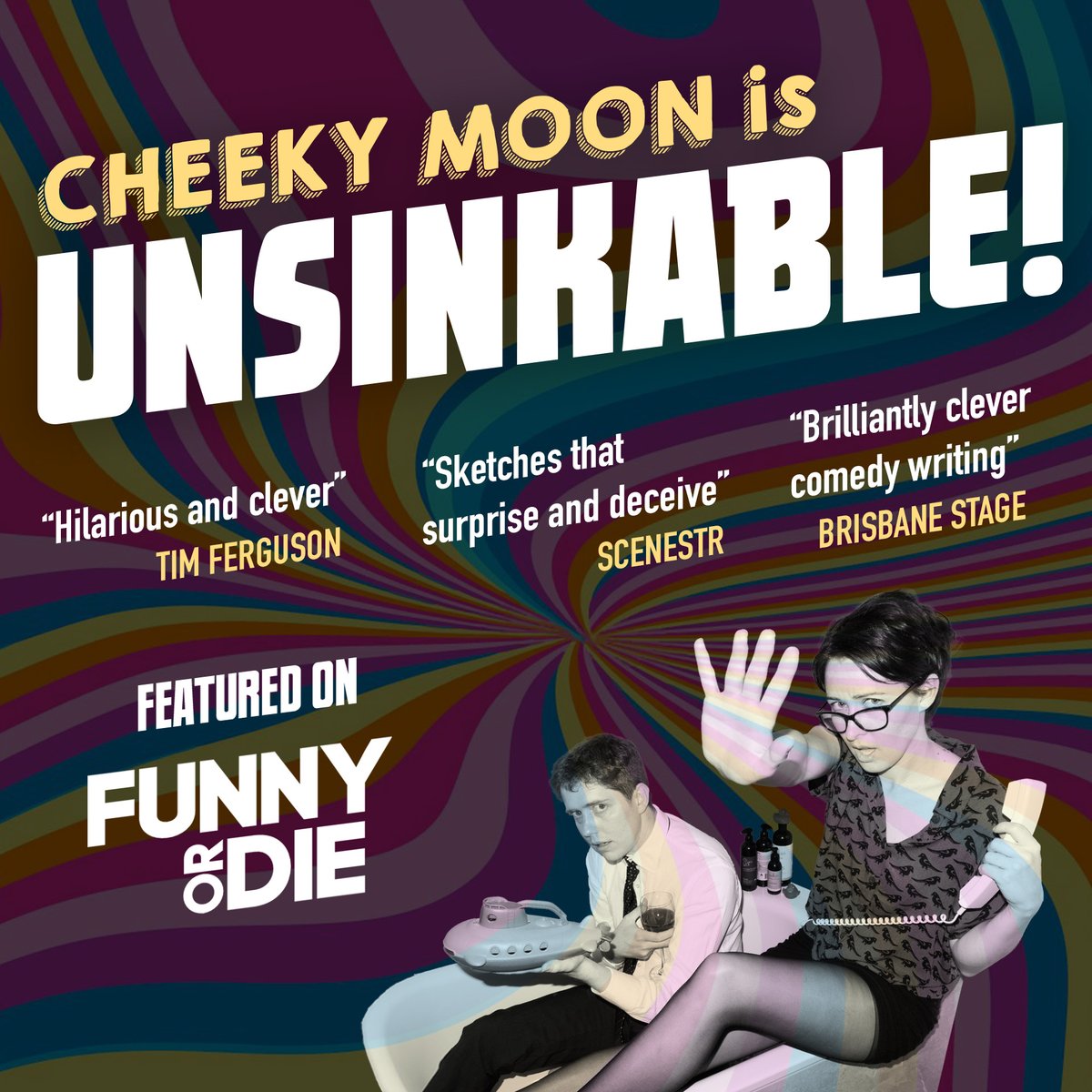 Just one day to go, Brisbane friends!

If you’ve enjoyed anything Claire and I have written over the past decade, it would mean the world to see you there! We guarantee it will be a night to remember.

events.humanitix.com/unsinkable