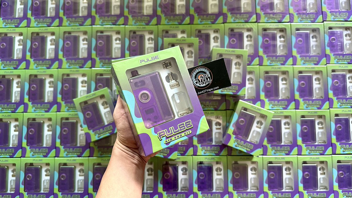 Jun427Vape's tweet image. Pulse Aio Pro Kit Limited Edition

.
.
.
 Check It Out And More
———————————
  ⬇️⬇️⬇️⬇️⬇️⬇️⬇️
 jun427vape.com
  ⬆️⬆️⬆️⬆️⬆️⬆️⬆️
———————————
#vandyvape #pulseaio #vape