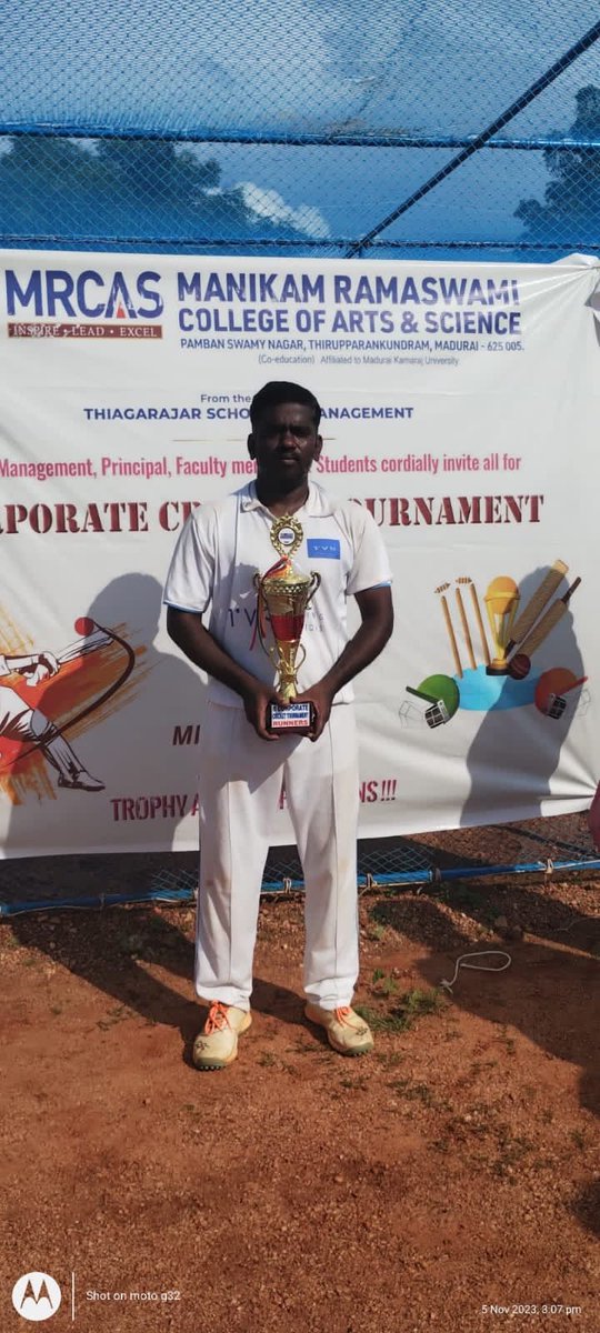 TVSSS3's tweet photo. 🏏 Exciting News from the Cricket Pitch! 🏆 Our corporate cricket team has just wrapped up a thrilling journey in the Madurai league matches, finishing a commendable SECOND! 🥈🙌

 #TeamSpirit #CricketChamps #CorporateSports #ProudMoment https://t.co/pXojog8kIh