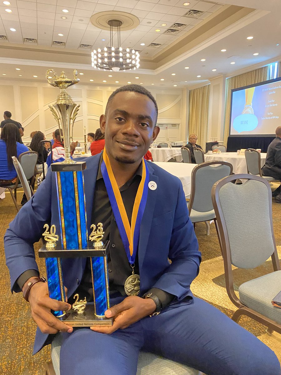 I had a wonderful experience being part of the team representing PV Honors at the NAAAHP conference in Baton Rouge, Louisiana. We won 4 awards, including 1st in the Debate and 2nd in the Model African UN. I individually won the Best Officer and the Humanitarian and Service awards