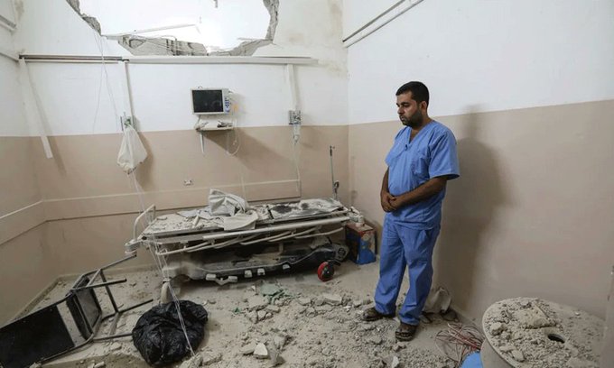 গাজার হাসপাতালে ইসরায়েলি হামলা অব্যাহত