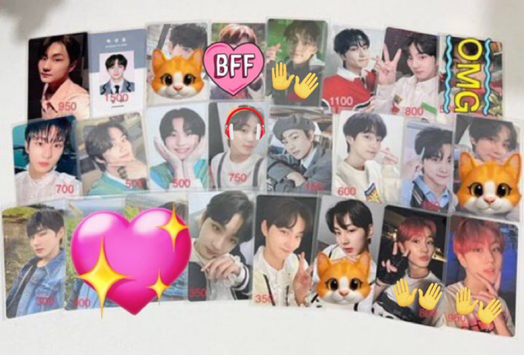 luvvsunjaywon's tweet photo. - update ! [ same emoji same taker ] 
can steal if getting more 😊 https://t.co/NKVAHRx5cE
