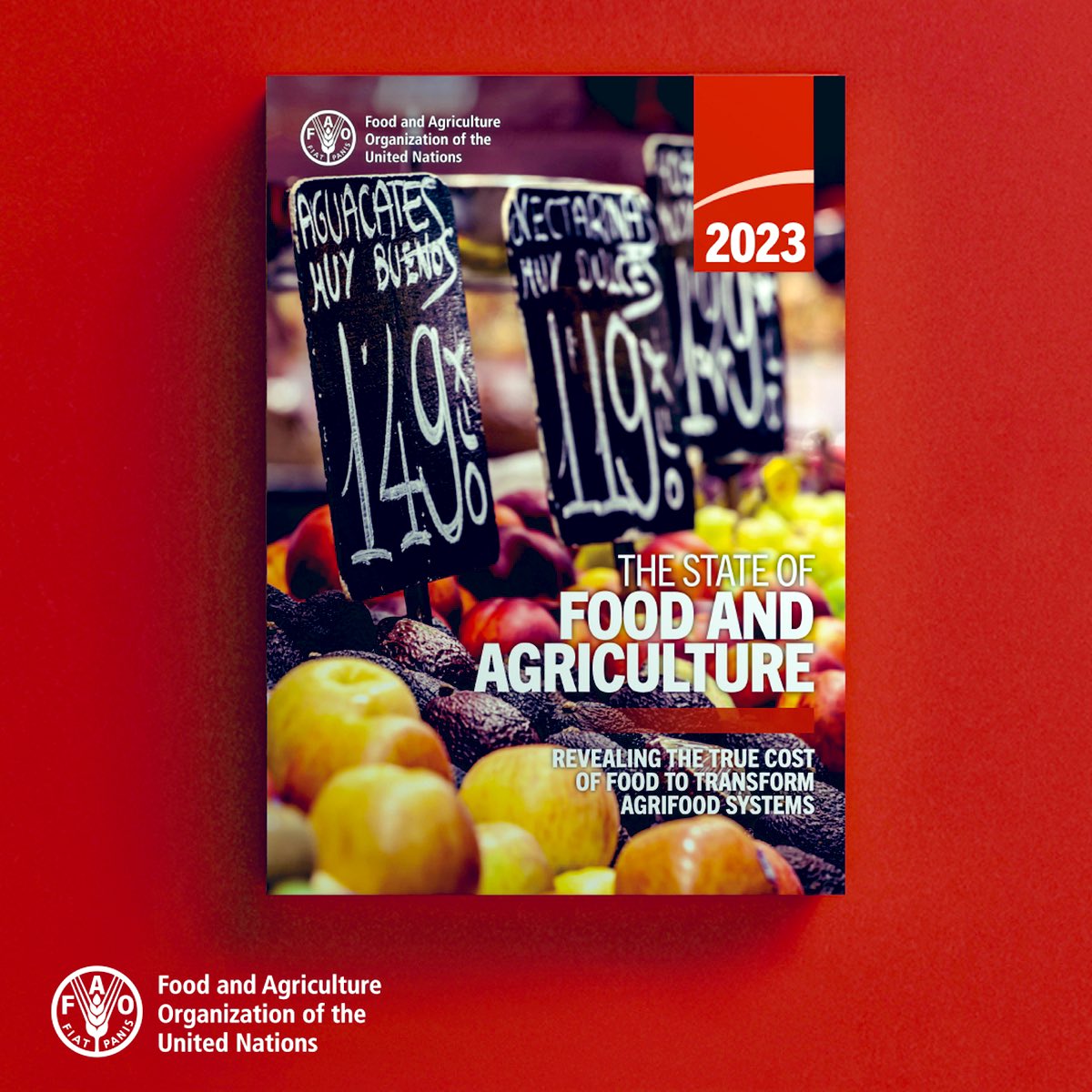 📢Out now!

The State of Food and Agriculture 2023 looks into the #TrueCostOfFood, in order to inform our efforts to achieve sustainable agrifood systems.

📕Read the report ➡️ bit.ly/3MvBViS

#SOFA2023 #TrueCostAccounting