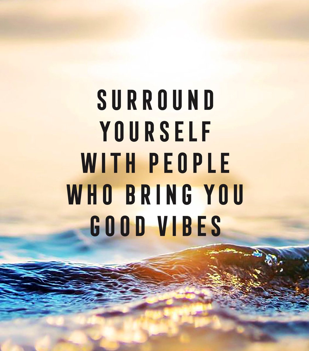 Tuesday Friendly Reminder… Surround yourself with people who bring you good vibes. 🙌💙 #PositiveVibesOnly #TuesdayThoughts #tuesdayvibes