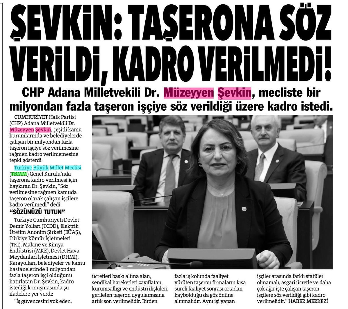 🔴 Taşerona söz verildi, kadro verilmedi!
#TaşeronaKadro