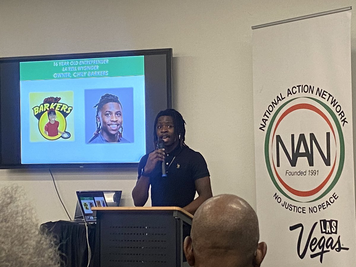 ExtraAdmin's tweet photo. TY Dr. Rev. @admogul for inviting me to your @nanlasvegas2020  Community Straight Talk Event!

I met with Dr. Ponder @andre_ponder director of @NVNationalGuard’s Battle Born Youth ChalleNGe and Dr. @Senatorspearman the 2019 bill sponsor.

BBYC helps youth access their potential! https://t.co/eEQyjQP9k0