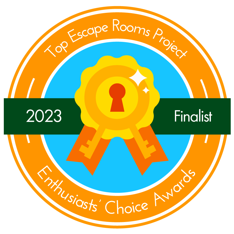 BytesHS's tweet photo. Woo! Thrilled and humbled that our escape room was nominated and is now a FINALIST for the TERPECA awards (kinda like the Oscars for escape rooms). 

Building Sal's Cybernetics and The Immersive Machine has been an amazing first chapter in this adventure. https://t.co/bNpaYYKmdv
