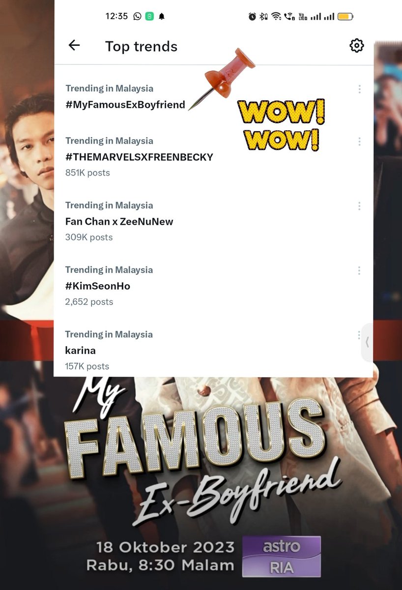 HanyaCinta_KITA's tweet image. Penangan #MyFamousExBoyfriend asik marathon episod semalam... trending dari smlm..
Tak habis2🔥🔥🔥 #Jamie #Sameera 
Betul2 citer mi dekat kat hati.. bagai terbelah2🤪
Mantappp @hadith_omar bikin penasaran episod hari ni ..
Apa citer hari ni... Ekkk...