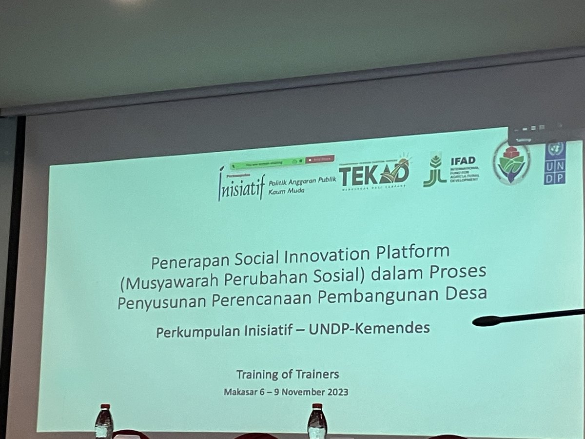 agirrecenter's tweet photo. @UNDPIndonesia @CPNSKemendesa @DhanyZpenkha @Ansye_Sopacua @GEspiau @ItziarMoreno4 @PatrickDuong @IFAD Today we presented the #BasqueExperience that shaped our #SIP approach. Our brilliant colleagues at @inisiatif_org have presented the adaptation to the Indonesian context for @CPNSKemendesa to deploy.We're so happy that @agirrecenter can make a contribution to such an experiment! https://t.co/ynTyNwbo4e